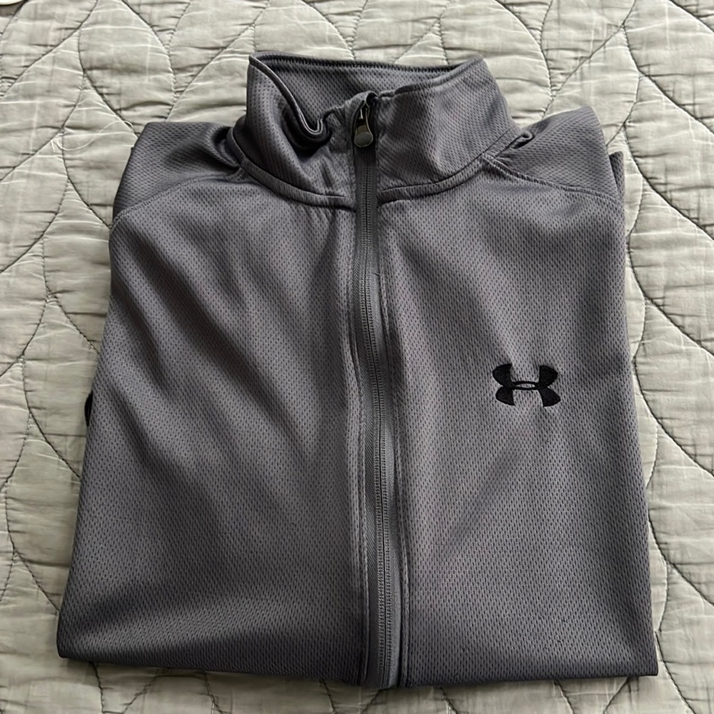 Under Armour, men’s zip up jacket